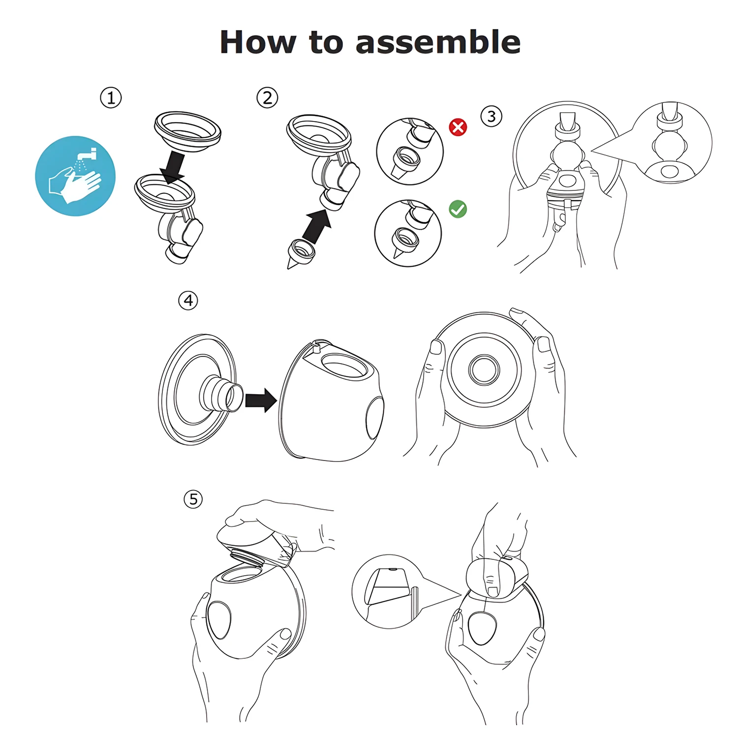 Wearable Electric Breast Pump – Hands-Free Double Breast Milk Collector, Silent Design - Image 5