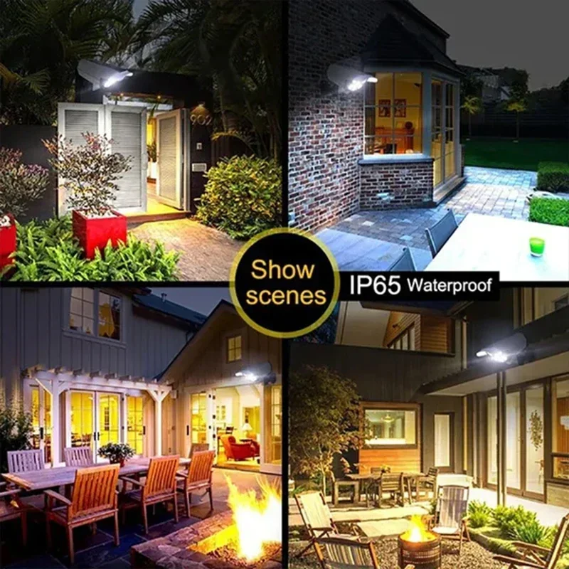 Solar LED Security Light with Dummy Camera – Motion Sensor Outdoor Night Light, IP65 Waterproof - Image 6