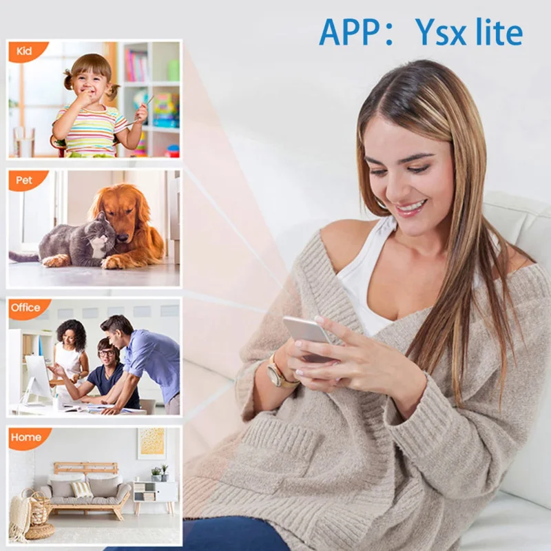 X5 Mini WiFi Security Camera – Wireless Indoor Monitoring Camera for Pets & Infants - Image 6