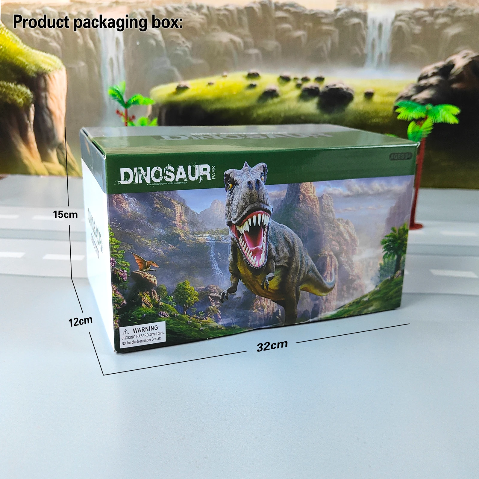 Electric Dinosaur Flexible Track Toy Set – Bendable Race Track with Light-Up Ca - Image 5