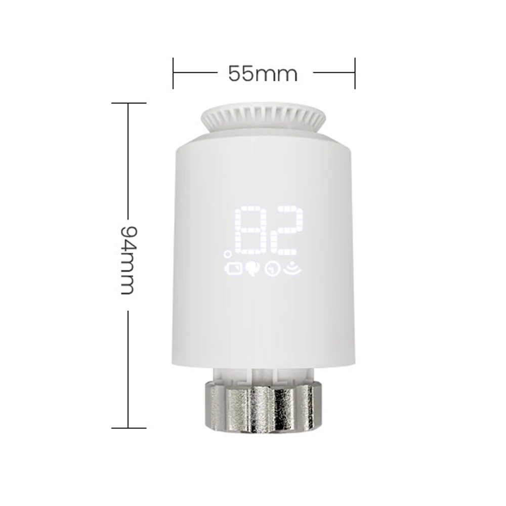 Smart Radiator Thermostat Valve – Programmable Temperature Controller Compatible with Alexa & Google Home - Image 4