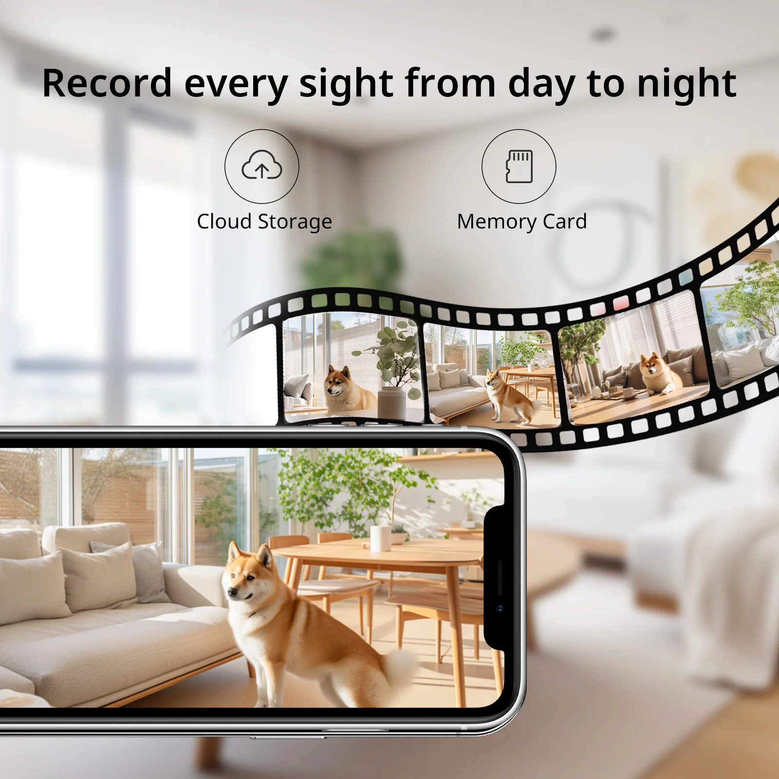 Smart Indoor Security Camera – WiFi Baby Monitor with Night Vision, 360° Pan & Tilt - Image 3