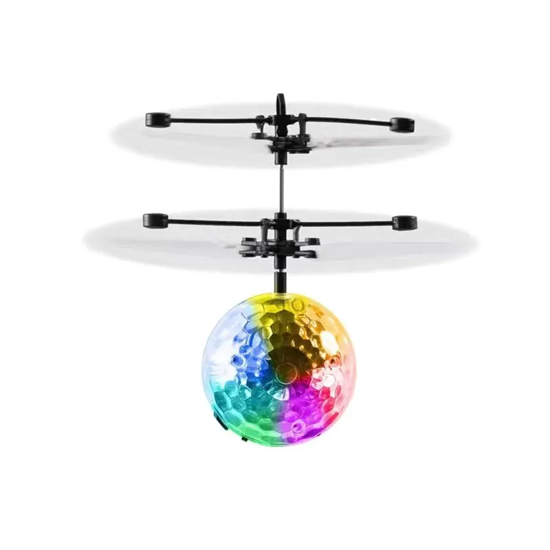 LED Gesture Control Flying Ball Toy – Infrared RC Crystal Light Toy for Kids - Image 6