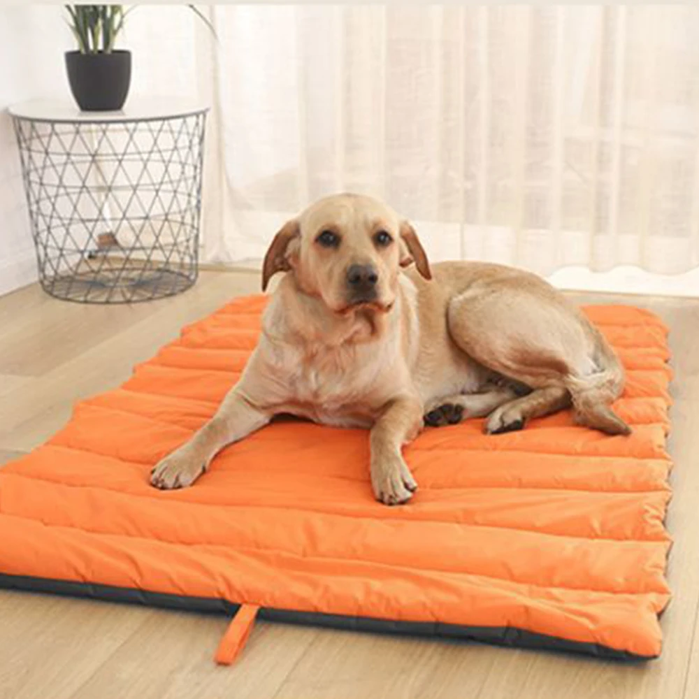Portable Waterproof Pet Mat – Outdoor Camping Bed for Cats & Dogs with Carry Bag