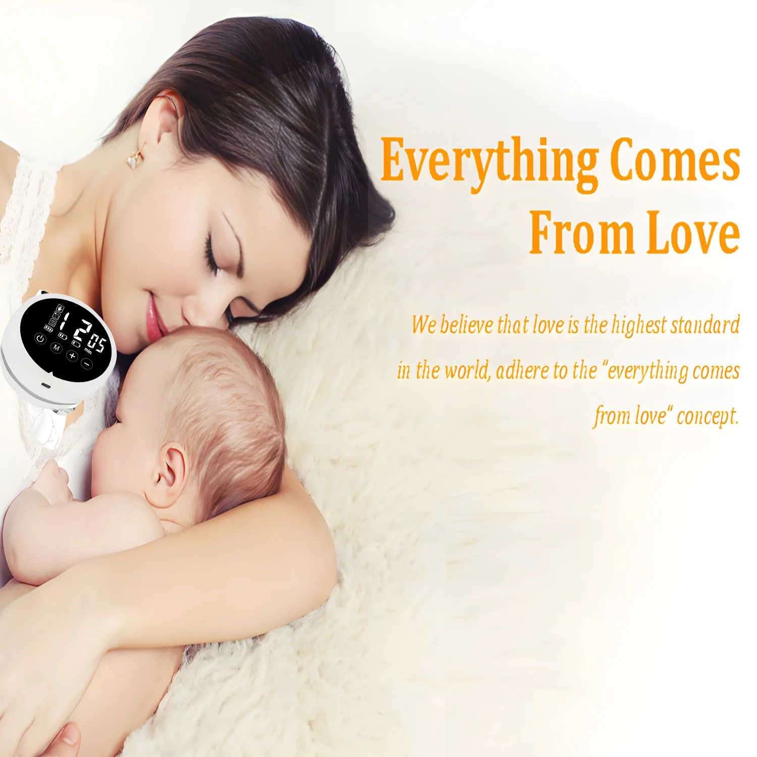 Wearable Electric Breast Pump – Hands-Free Double Breast Milk Collector, Silent Design - Image 4