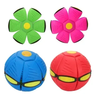 Flying Disc Ball Toy – Transforming Outdoor UFO Throw Toy for Kids