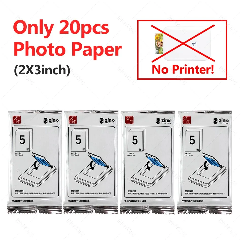 Portable Bluetooth Photo Printer – Mini Wireless Pocket Printer for 2×3 Inch Sticky Paper - Image 7