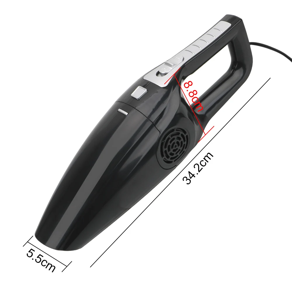 Portable Car Vacuum Cleaner – 12V Wet & Dry Handheld Vacuum with High Suction Power - Image 4