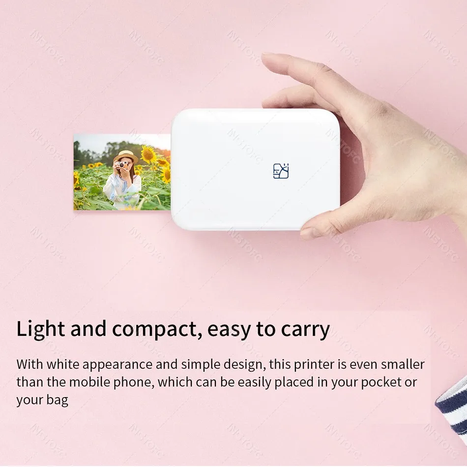 Portable Bluetooth Photo Printer – Mini Wireless Pocket Printer for 2×3 Inch Sticky Paper - Image 5