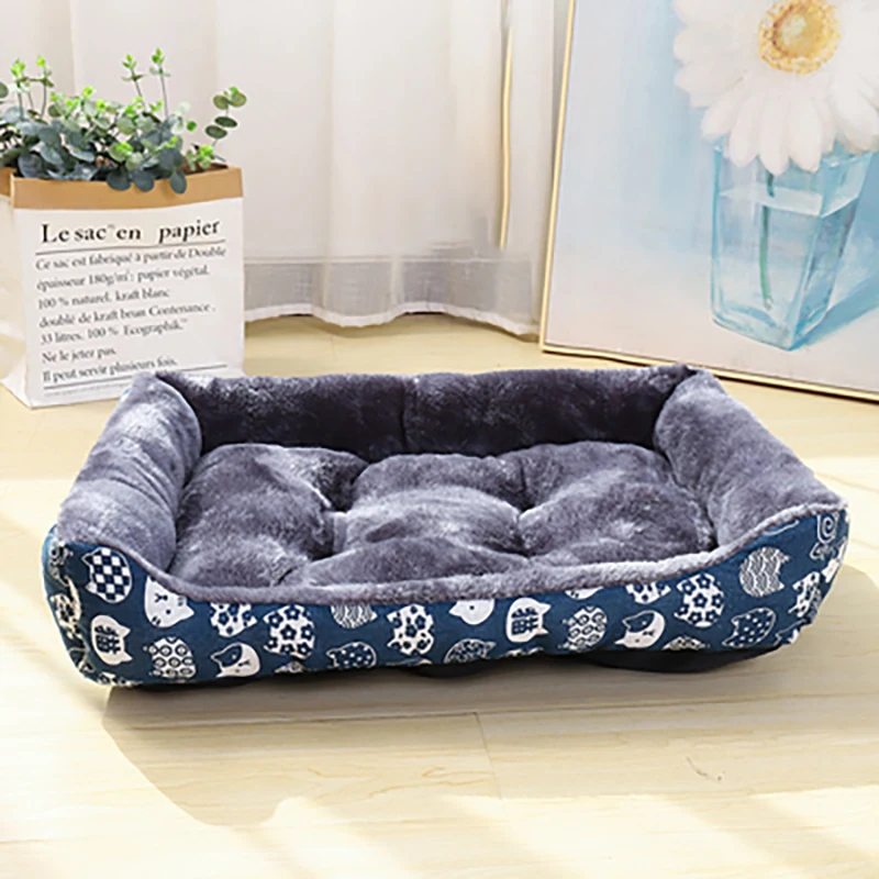 Soft Pet Bed Sofa Mat – Comfortable Dog & Cat Sleeping Cushion for All Sizes - Image 8