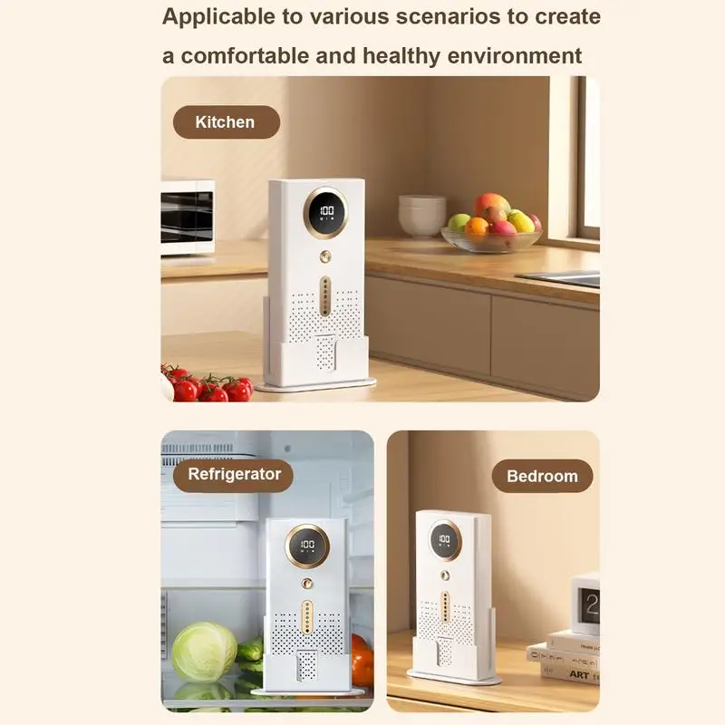 Electric Air Purifier Deodorizer – Portable Odor Remover for Refrigerator & Bedroom - Image 5
