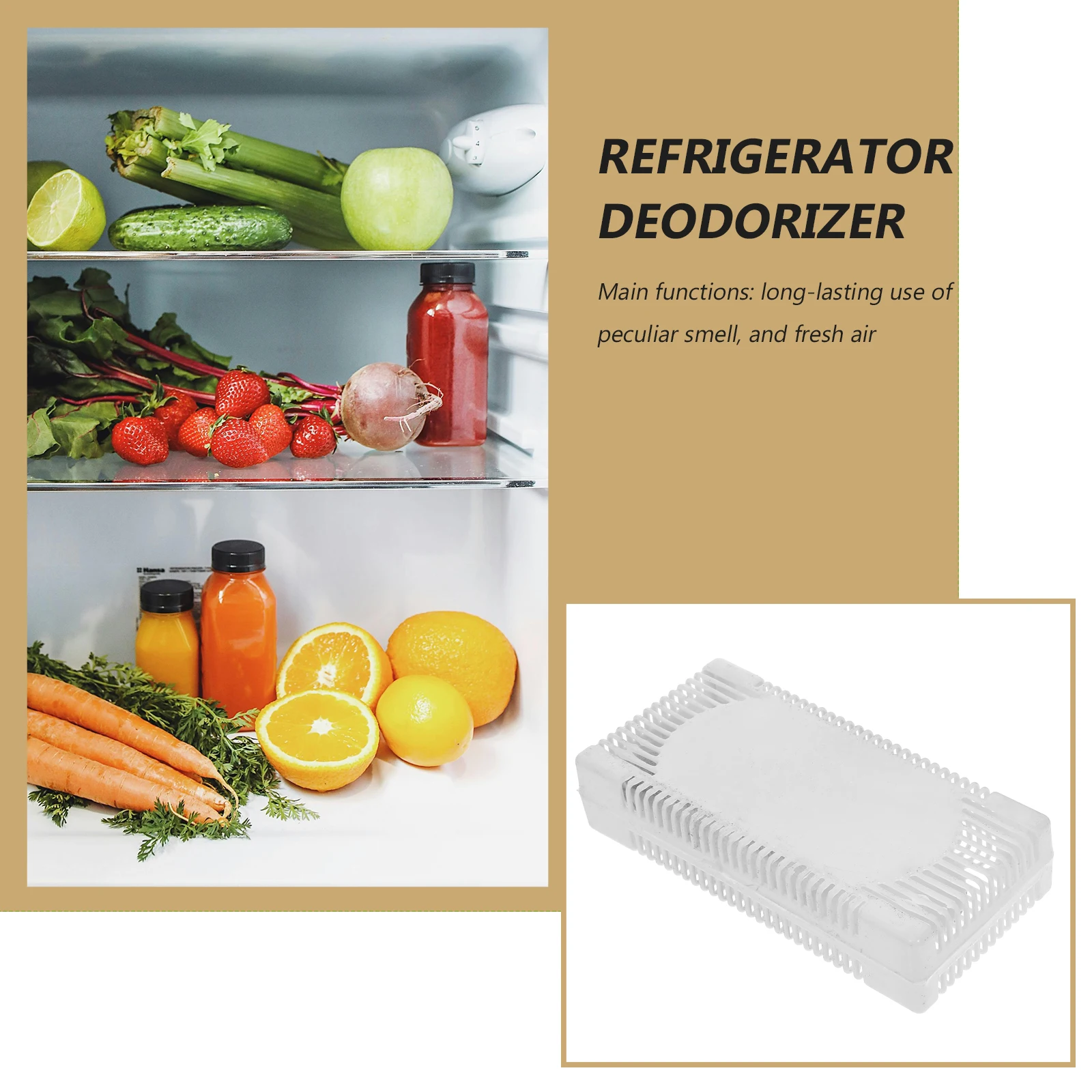 Refrigerator Air Purifier Deodorizer Boxes (4-Pack) – Activated Carbon Odor Absorbers for Fridge - Image 4