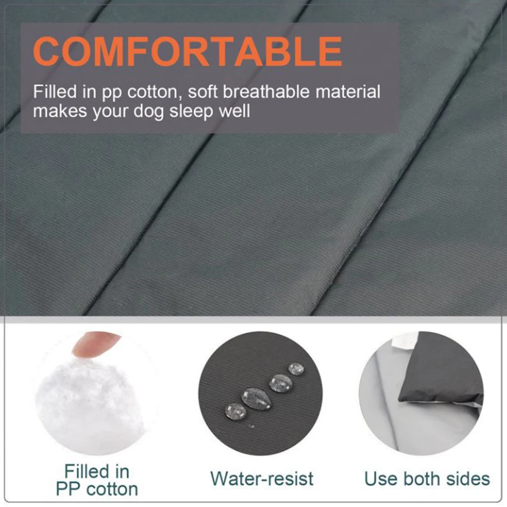 Portable Waterproof Pet Bed Mat – Washable Outdoor Cat & Dog Sleeping Pad - Image 2