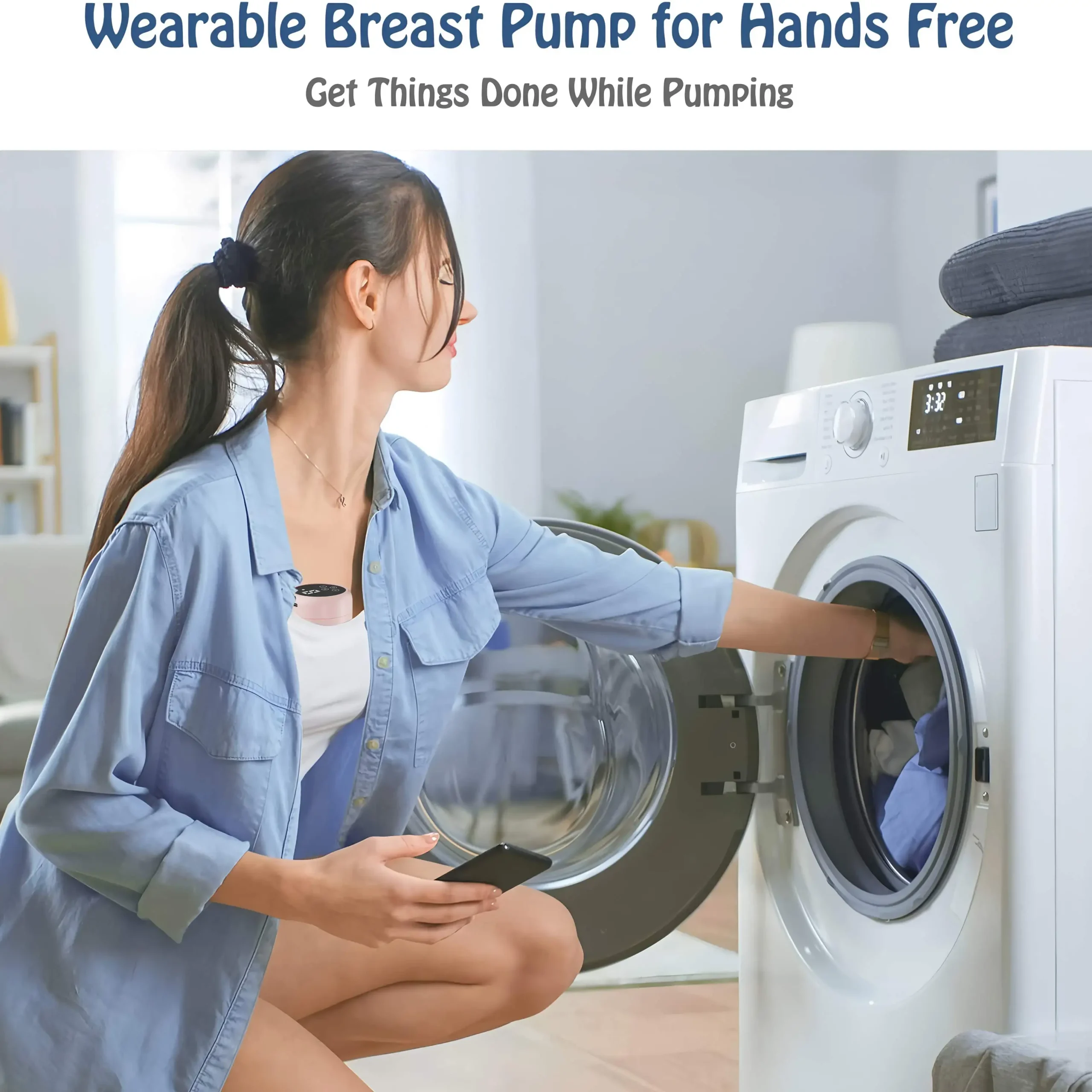 Wearable Electric Breast Pump – Portable Hands-Free Silent Breast Milk Collector (Single Unit) - Image 5